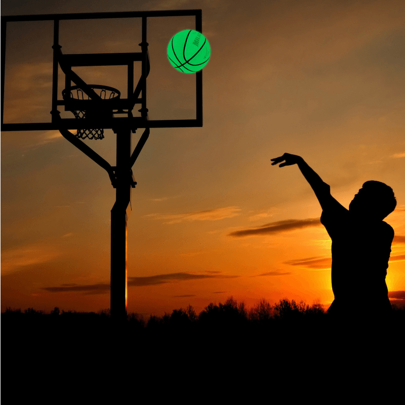 Milachic Glow in the Dark Basketball Size 7(29.5") & Size 6 (28.5") & Size 5 (27.5")